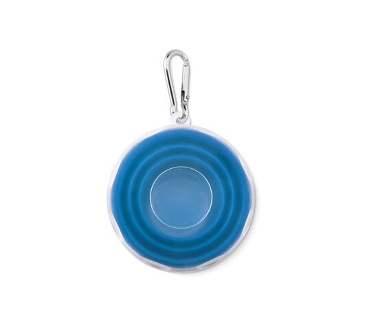 Tasse pliable avec pilulier Bleu -  MO9196-04