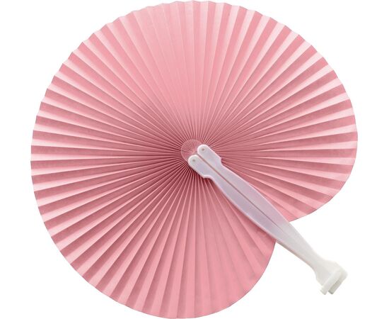 Paper hand held fan Dylan Yellow -  9001.006