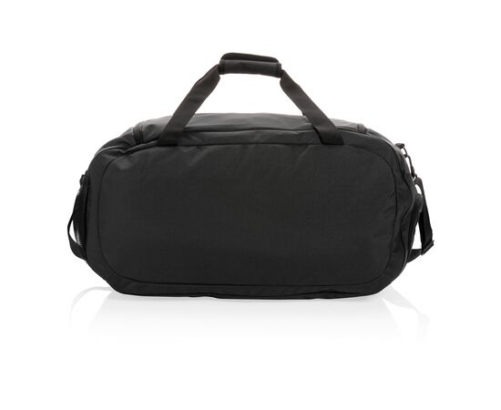 Swiss Peak AWARE™ RPET sporttas Zwart - Swiss Peak P707.151