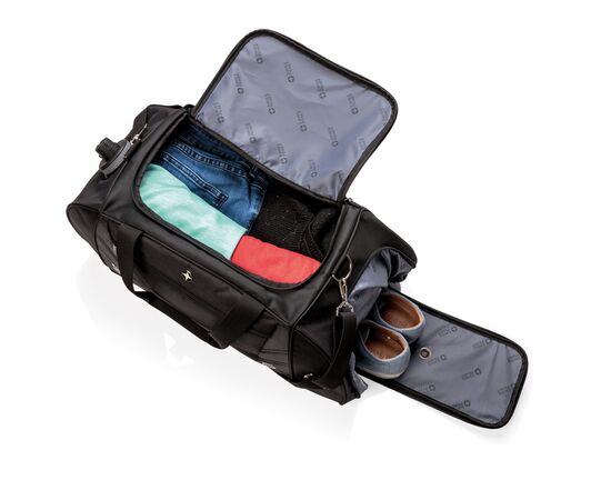 Weekend/sports bag Black - Swiss Peak P707.230