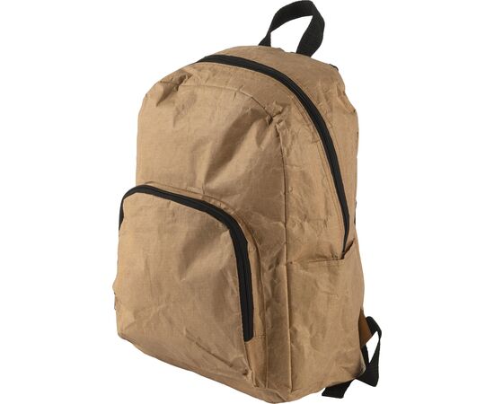 Laminated paper (80 gr/m²) cooler backpack Maddie Brown -  8259.011