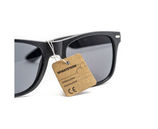 Malibu Eco Wheatstraw Sonnenbrille Weizenstroh Schwarz -  326698