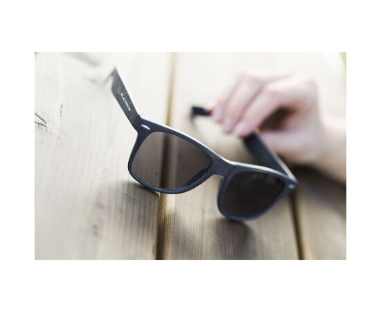 Malibu Eco Wheatstraw Sonnenbrille Weizenstroh Schwarz -  326698