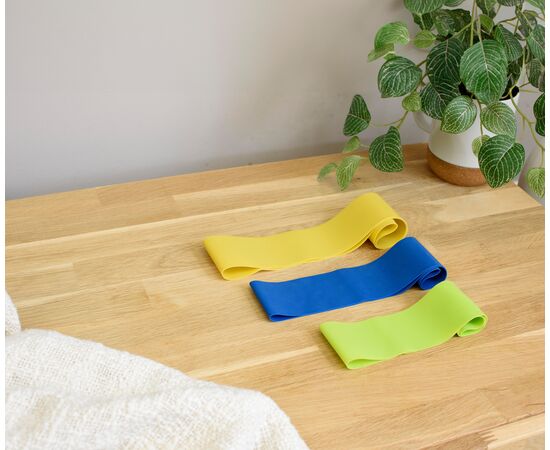 Set aus drei elastischen Sportbändern Bettina Custom, Multicolor -  9411.009