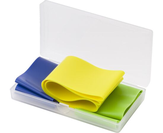 Set aus drei elastischen Sportbändern Bettina Custom, Multicolor -  9411.009