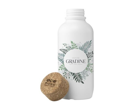 EcoBottle 650 ml plant based - made in EU Wit - Eco Bottle 404910