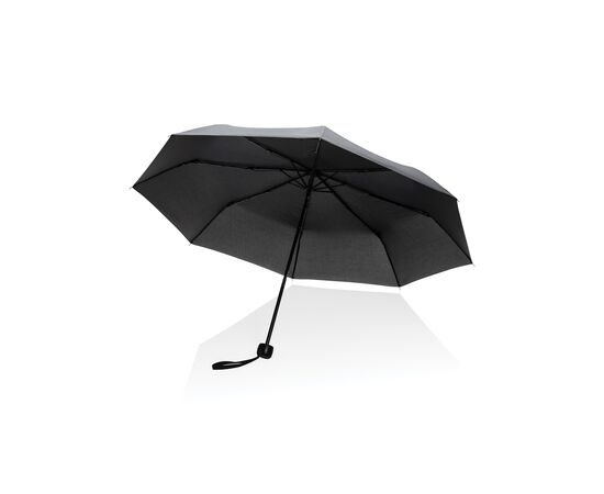 20.5" Impact AWARE™ RPET 190T mini paraplu Zwart - XD Collection P850.581