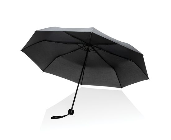 20.5" Impact AWARE™ RPET 190T mini paraplu Zwart - XD Collection P850.581