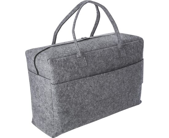 rPET felt duffle bag Savannah Grey -  970947.003
