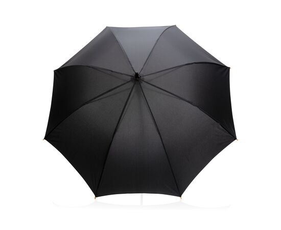 Parapluie 23" en rPET et bambou ouverture auto Impact AWARE™ Noir - XD Collection P850.651