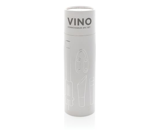 Vino Connoisseur 4-tlg. Set Silber - XD Collection P911.032