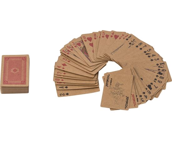 Kartenspiele aus recyceltem Papier Arwen Braun -  1042147.011