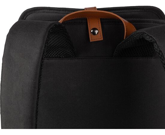 Sac à dos porte-ordinateur en polyester rPET Ralf Noir -  1096835.001