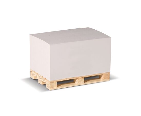 Pallet Block, recycled paper 12x8x6cm White -  LT91846-N0001