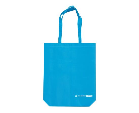 Shoulder bag R-PET 100g/m² Blue - empty LT95196-N0011