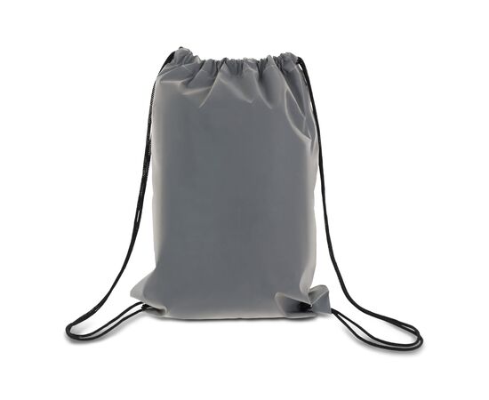 Sac à cordon réfléchissant 30x40cm Gris -  LT95261-N0061