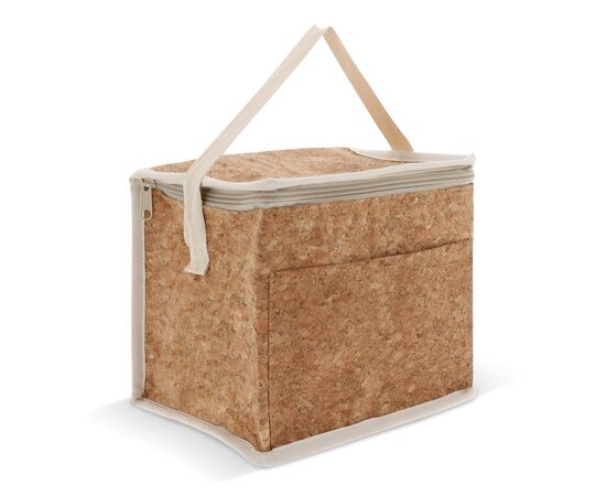 Sac isotherme liège carré 22x18x18cm Nature -  LT95266-N0094