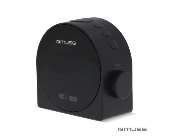 M-185 CDB | Muse DAB/DAB+ FM Dual Alarm Clock Radio Grau - Muse LT45902-N0061