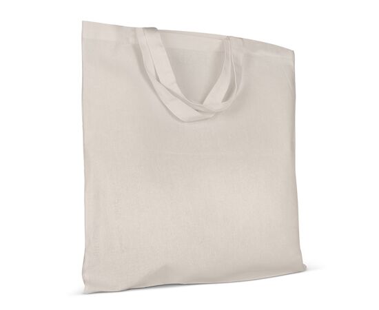 Shoulder bag cotton OEKO-TEX® 140g/m² 38x42cm short handle Ecru -  LT95255-N0054