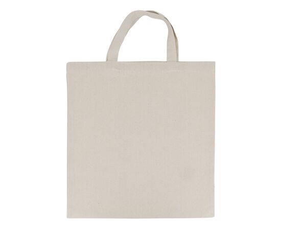 Bag OEKO-TEX® nature short 220g/m² 38x42 cm Ecru -  LT95257-N0054