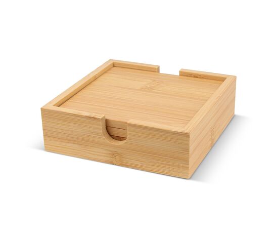 Bamboe onderzetterset (4 stuks) Natuur - empty LT93089-N0094