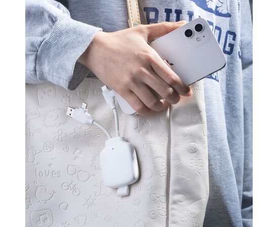 4028 - Xoopar Gamma 3 Powerbank 3000mAh  Blanc - Xoopar LT41413-N0001