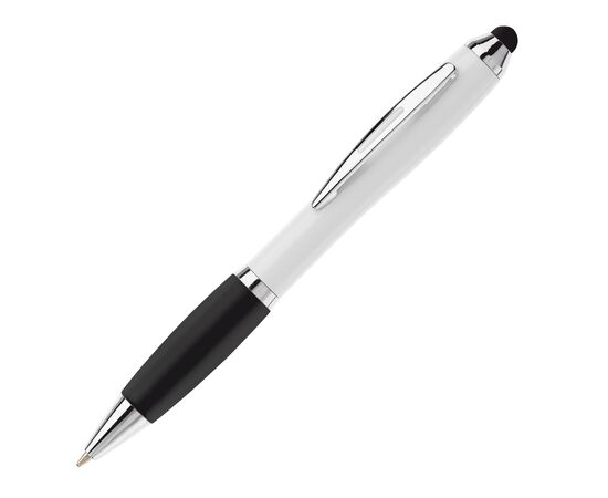 Balpen Hawaï stylus hardcolour Wit, Zwart -  LT80433-N0102