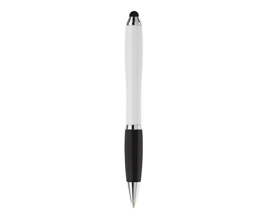 Balpen Hawaï stylus hardcolour Wit, Zwart -  LT80433-N0102
