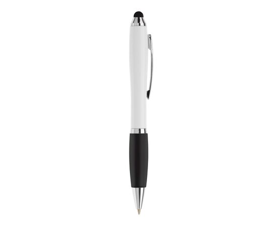 Balpen Hawaï stylus hardcolour Wit, Zwart -  LT80433-N0102