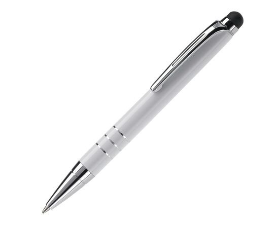 Balpen stylus metaal Wit -  LT87558-N0001