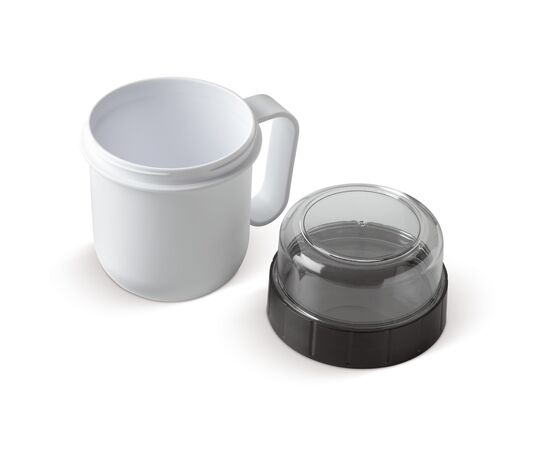 Mug déjeuner à emporter 520+230ml Blanc -  LT90410-N0001