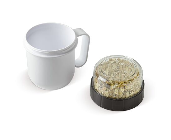 Mug déjeuner à emporter 520+230ml Blanc -  LT90410-N0001