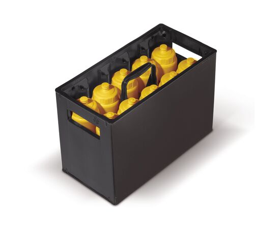 Bidon krat voor 10 bidons Zwart - empty LT91684-N0002