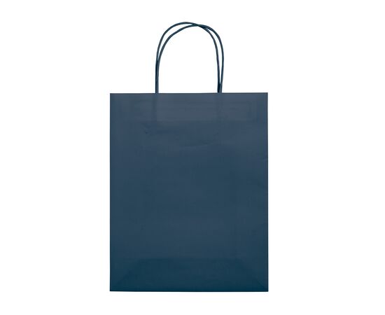 Sac papier Eco moyen 120g/m² Bleu foncé -  LT91717-N0010