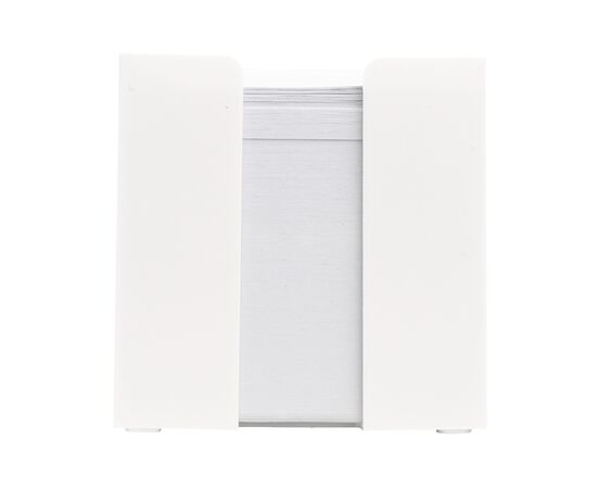 Kubushouder 800 vellen 10x10x10cm Wit - empty LT91910-N0001