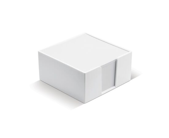 Boite cube papier avec papier 10x10x5cm Blanc - empty LT97000-N0001