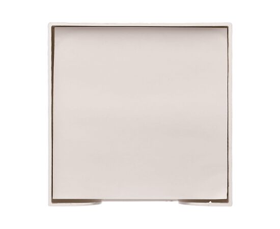 Boite cube papier avec papier 10x10x5cm Blanc - empty LT97000-N0001