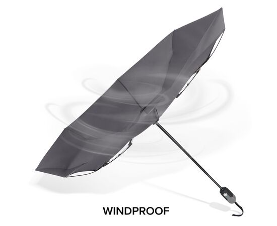 Luxus-Faltschirm 22” mit automatischer Öffnung und Schließung Schwarz -  LT97105-N0002