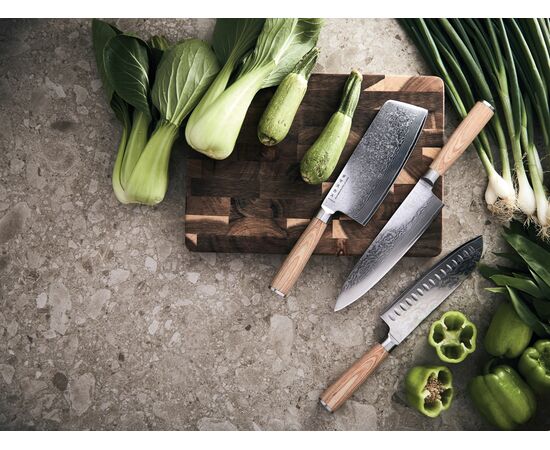 VINGA Hattasan Damascus Santoku knife Steel - Vinga 16550