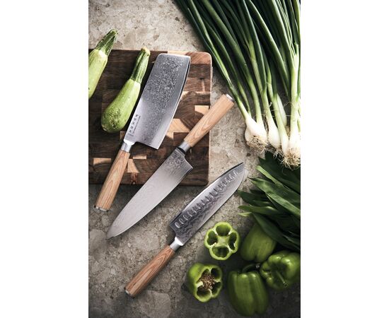 VINGA Hattasan Damascus Santoku knife Steel - Vinga 16550