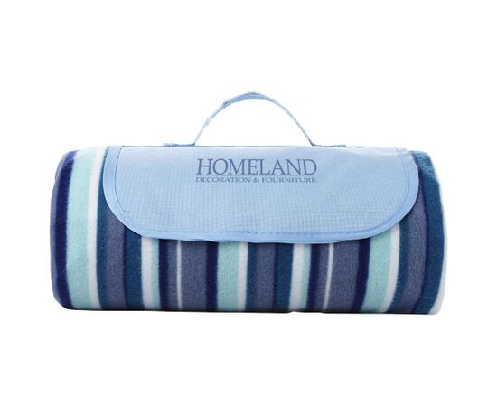 Nappe de pique-nique étanche Riviera Blanc, Bleu - Unbranded 10013700