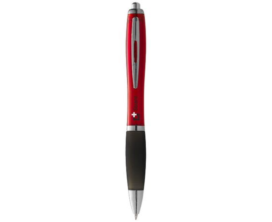 Stylo à bille Nash avec grip noir (encre noire) Rouge, Noir - Unbranded 10608500