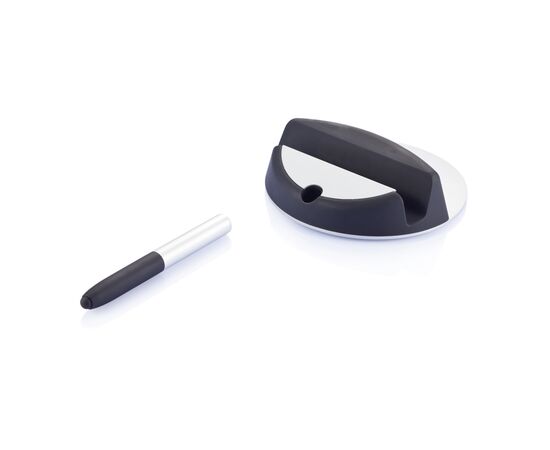 Chef Tabletständer mit Touchpen Schwarz, Silber - XD Design P261.171