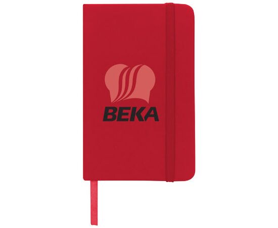 Carnet de notes A6 Spectrum à couverture rigide Rouge - Unbranded 10690502