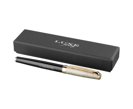 Doré rollerbalpen (zwarte inkt) Zwart, Goud - Luxe 10729200