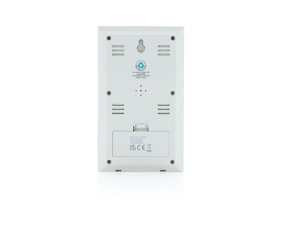 Utah RCS rplastic and bamboo weather station Brown - XD Collection P279.419