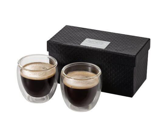 Boda 2-piece glass espresso cup set Transparent - Seasons 11251100