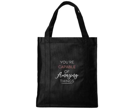 Sac shopping non tissé Liberty 29L Noir - Unbranded 11941300