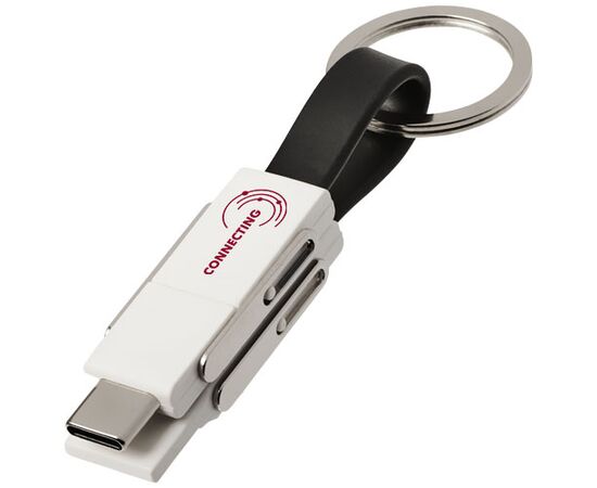 One 4-in-1 cable Black - Unbranded 12412400