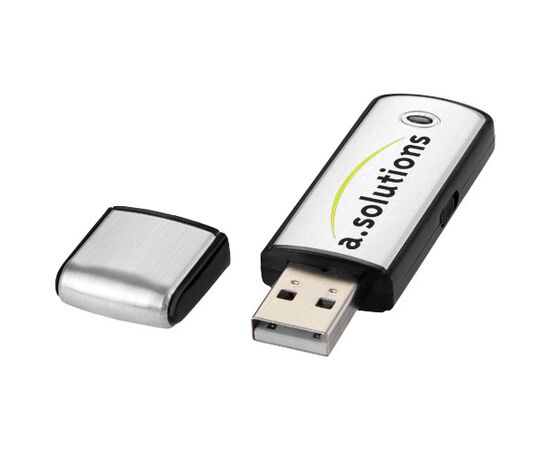 Square USB stick Zilver - Unbranded 1Z30360G